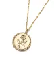 Rose Coin Necklace sold by Blue Ruby