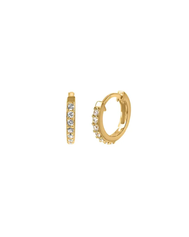 CZ Huggies I 14mm sold by Blue Ruby