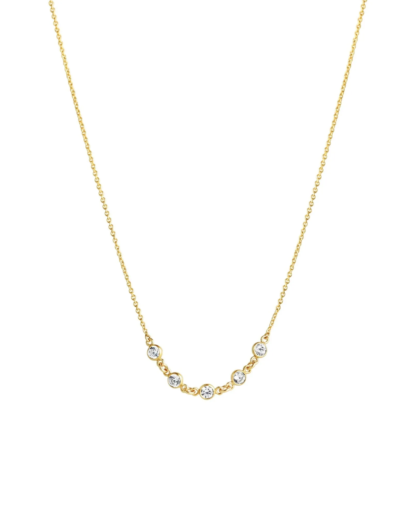 CZ Necklace I 3mm sold by Blue Ruby