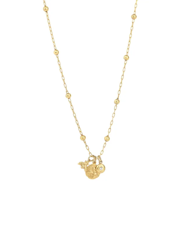 Bee Charm Necklace sold by Blue Ruby
