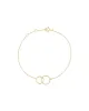 Double Circle Chain Bracelet sold by Blue Ruby