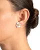 Pansy Lucite Petite Post Earrings | Night Pansy sold by Blue Ruby