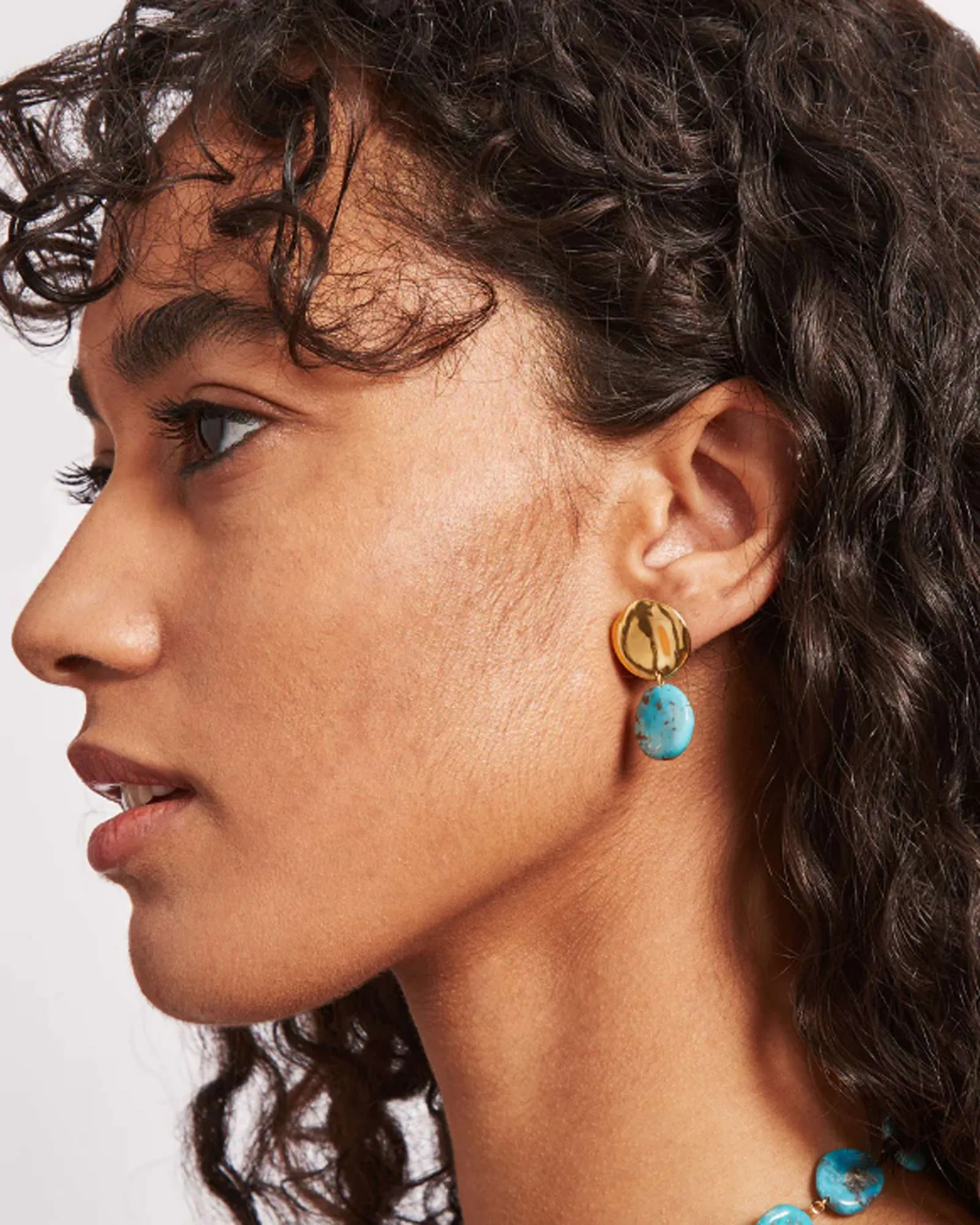 Tiered Coin Earrings sold by Blue Ruby product image thumbnail 2