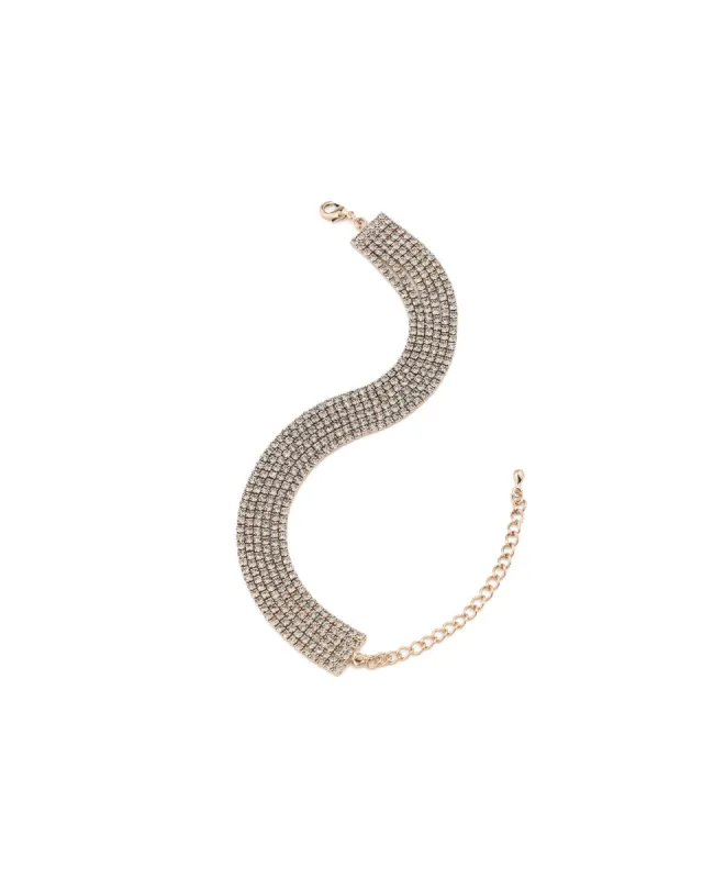 6 Row Crystal Bracelet sold by Blue Ruby