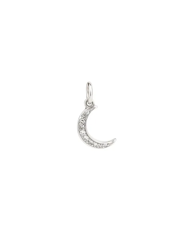 Pavé Moon Charm sold by Blue Ruby