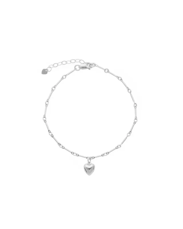 Puffy Heart Bracelet sold by Blue Ruby