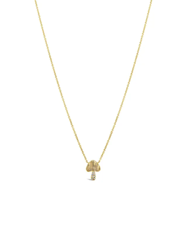 Mushroom Necklace sold by Blue Ruby