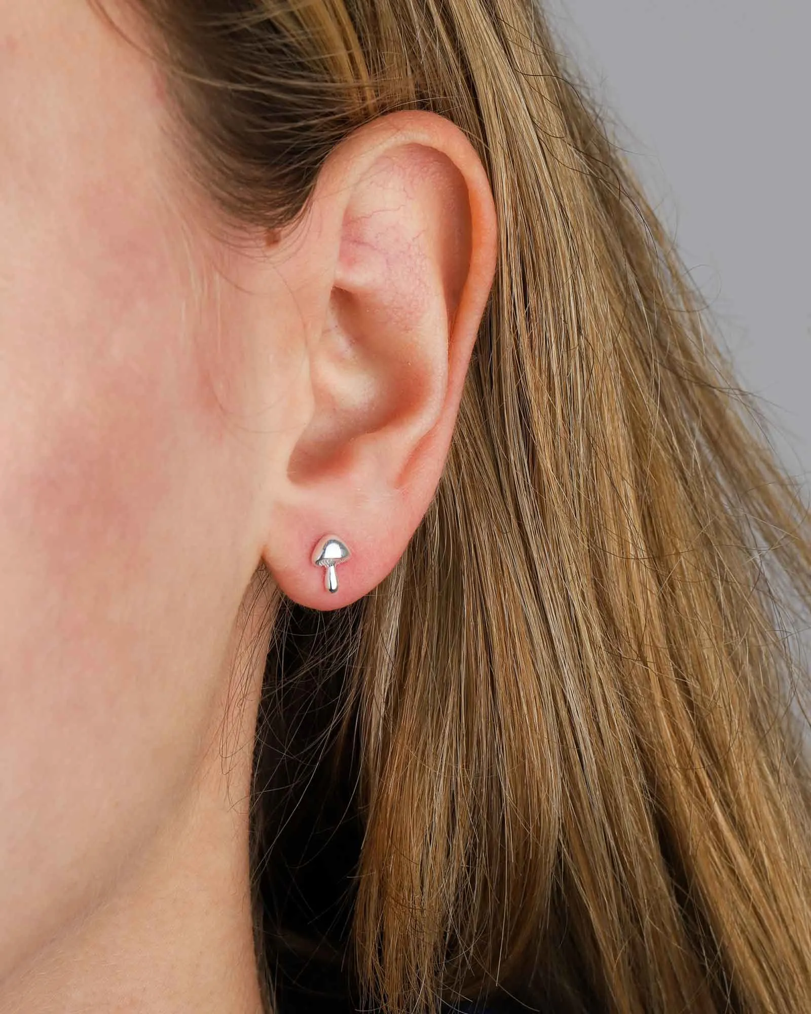 Tiny Mushroom Studs sold by Blue Ruby product image thumbnail 2