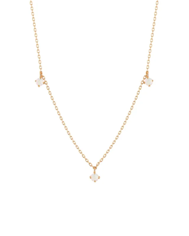 3 Opal Drop Necklace sold by Blue Ruby