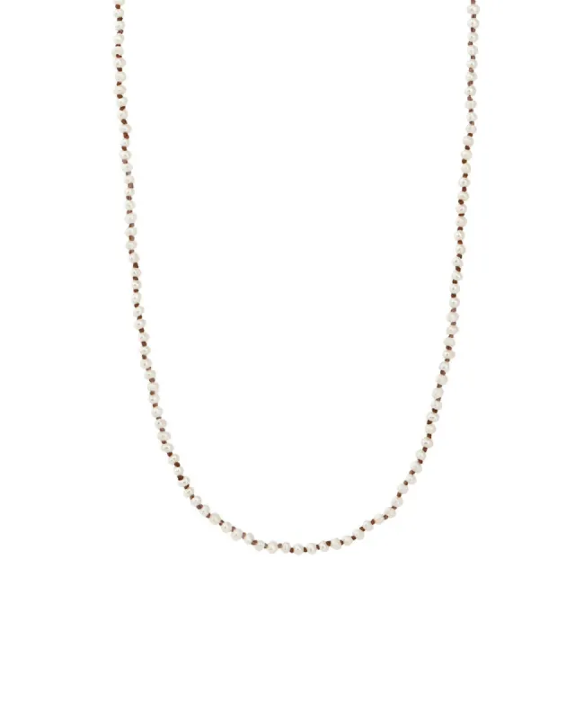 Seed Pearl Knot Necklace sold by Blue Ruby