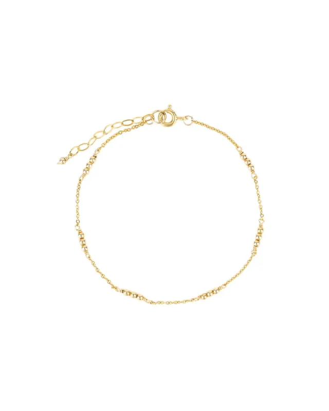 3 Beaded Station Bracelet sold by Blue Ruby