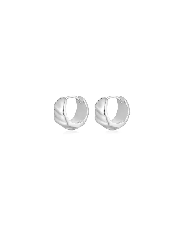 The Hammered Ridged Huggies sold by Blue Ruby