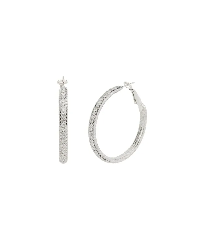Crystal Hoop | 40mm sold by Blue Ruby