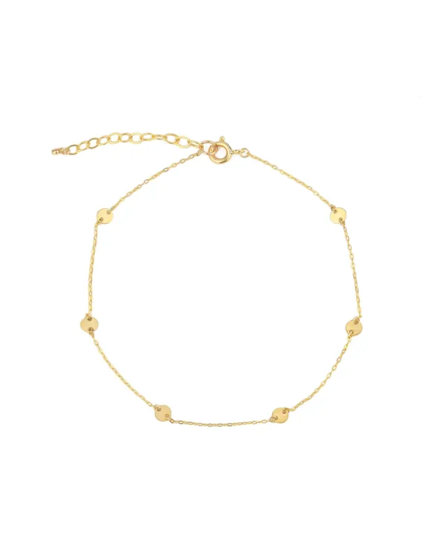 Coin Station Anklet sold by Blue Ruby