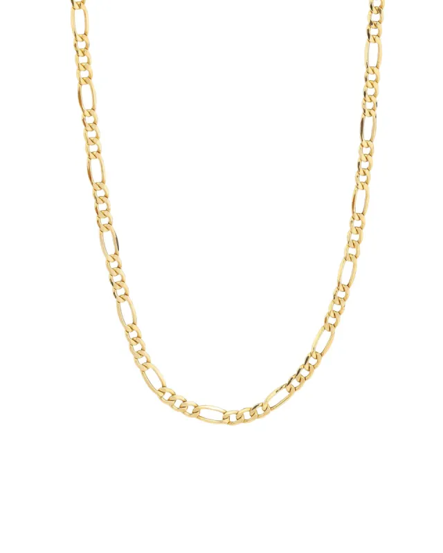 Large Figaro Chain Necklace sold by Blue Ruby