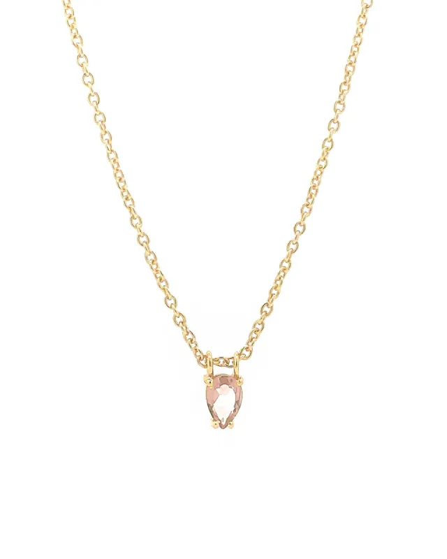 Teardrop Stone Necklace sold by Blue Ruby
