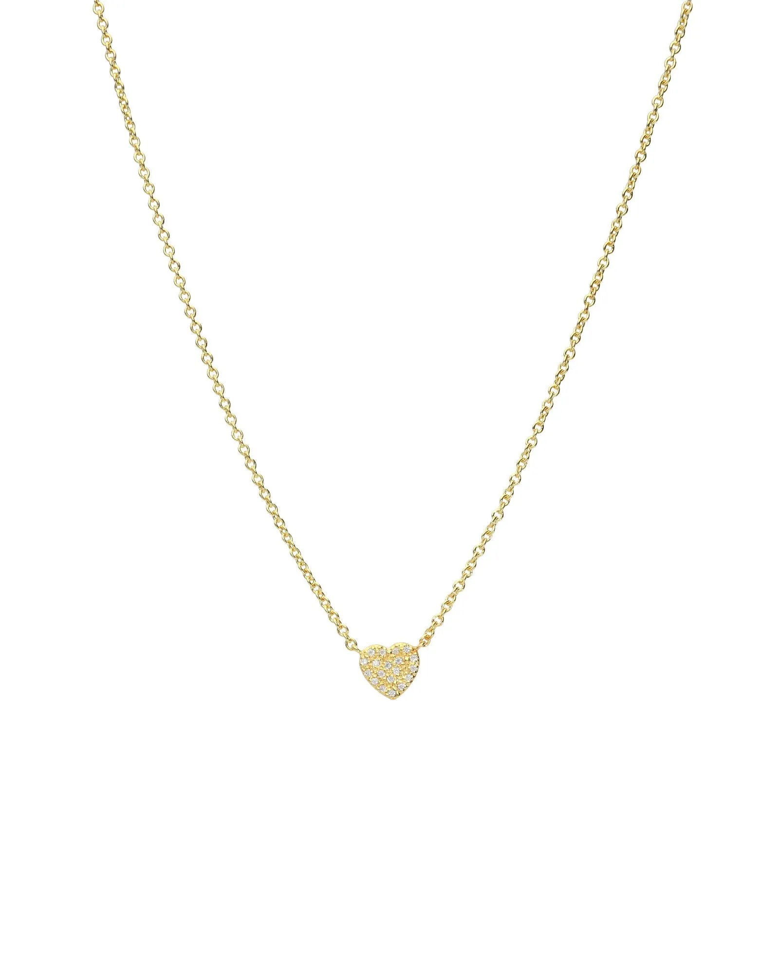 Pavé Heart Necklace sold by Blue Ruby