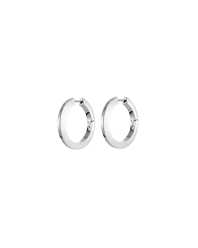 Toni Hinged Hoop Earrings sold by Blue Ruby