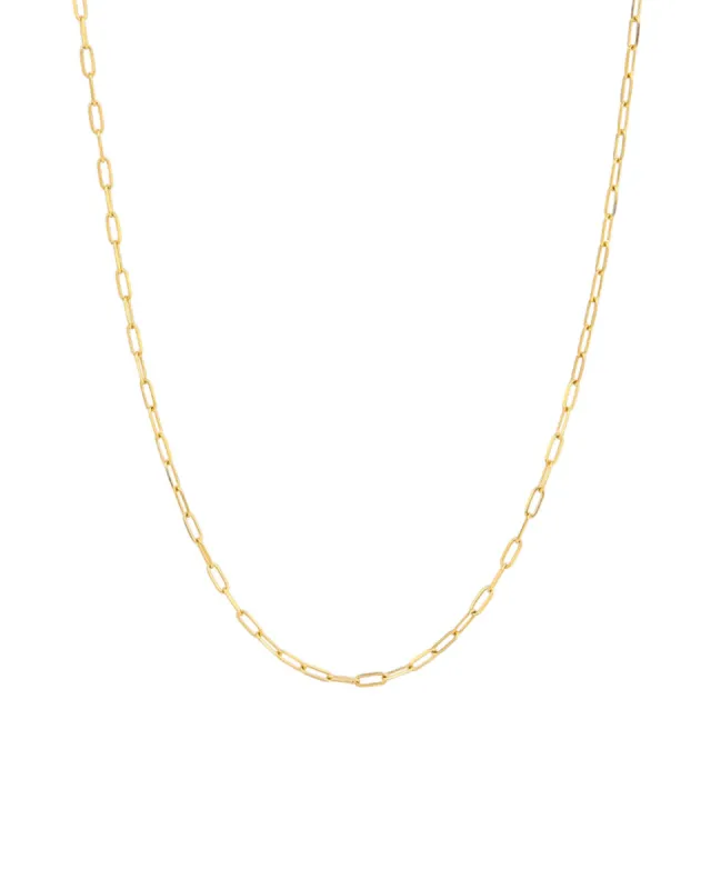 XS Paperclip Chain Necklace sold by Blue Ruby