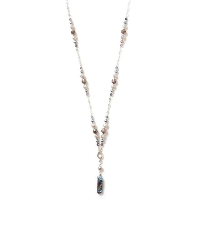 Pearl Penina Pendant Necklace made by Chan Luu