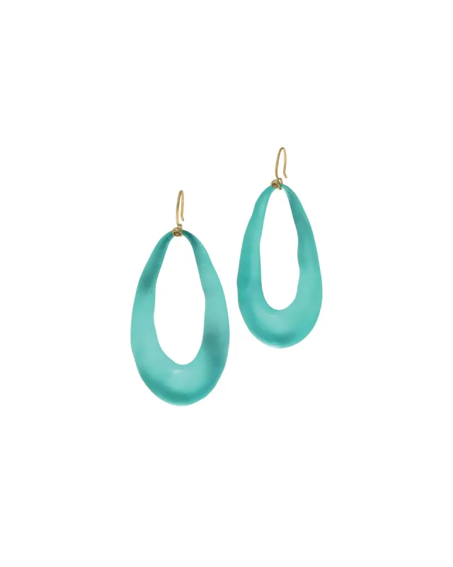 Lucite Link Wire Earrings sold by Blue Ruby