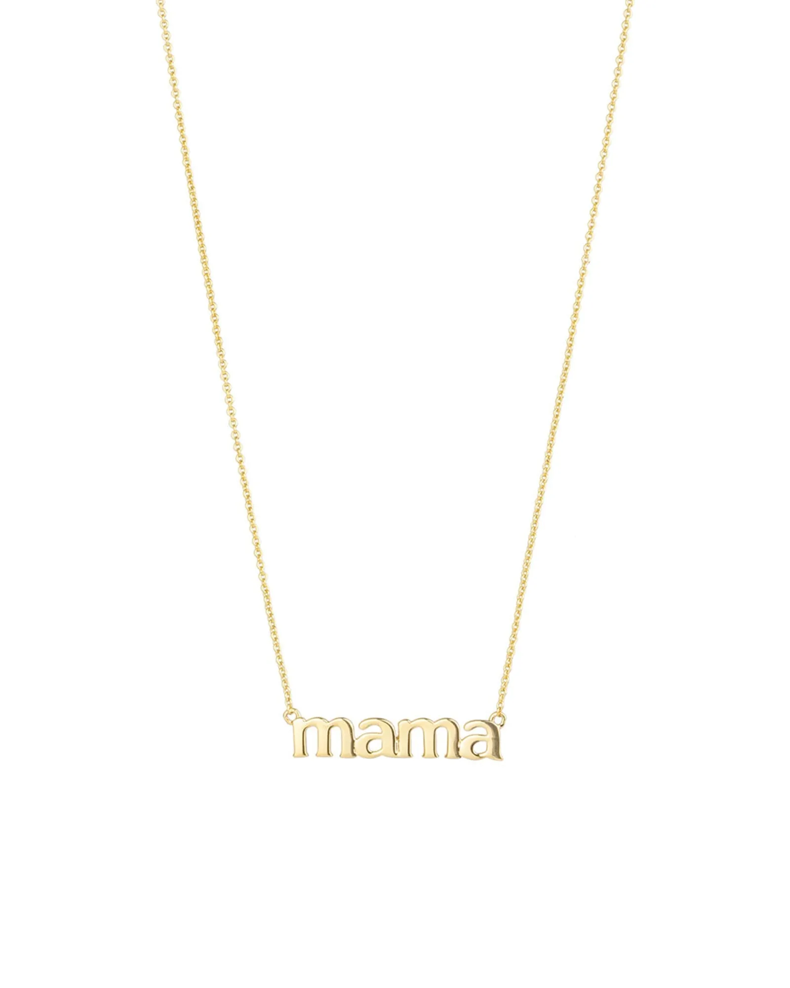 Lowercase Mama Necklace sold by Blue Ruby
