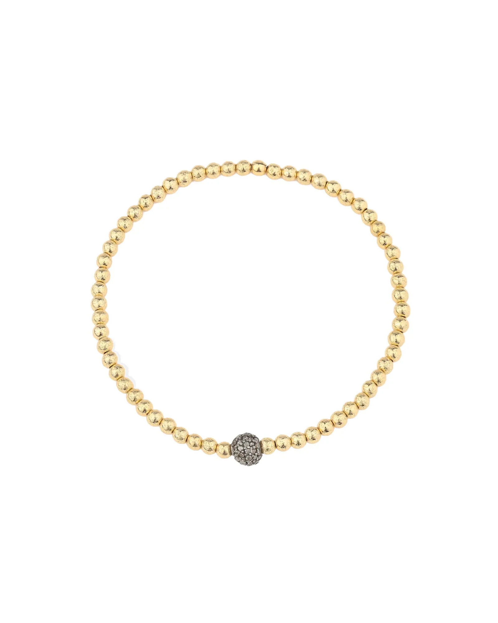 Glitter Beaded Diamond Ball Bracelet | 3mm sold by Blue Ruby