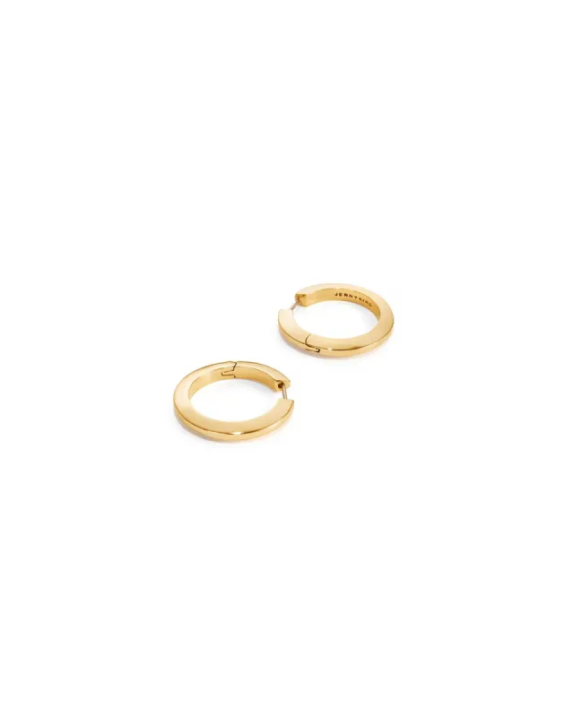 Toni Hinged Hoop Earrings sold by Blue Ruby