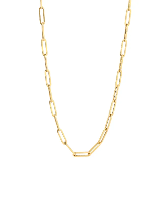 XXL Paperclip Chain Necklace sold by Blue Ruby