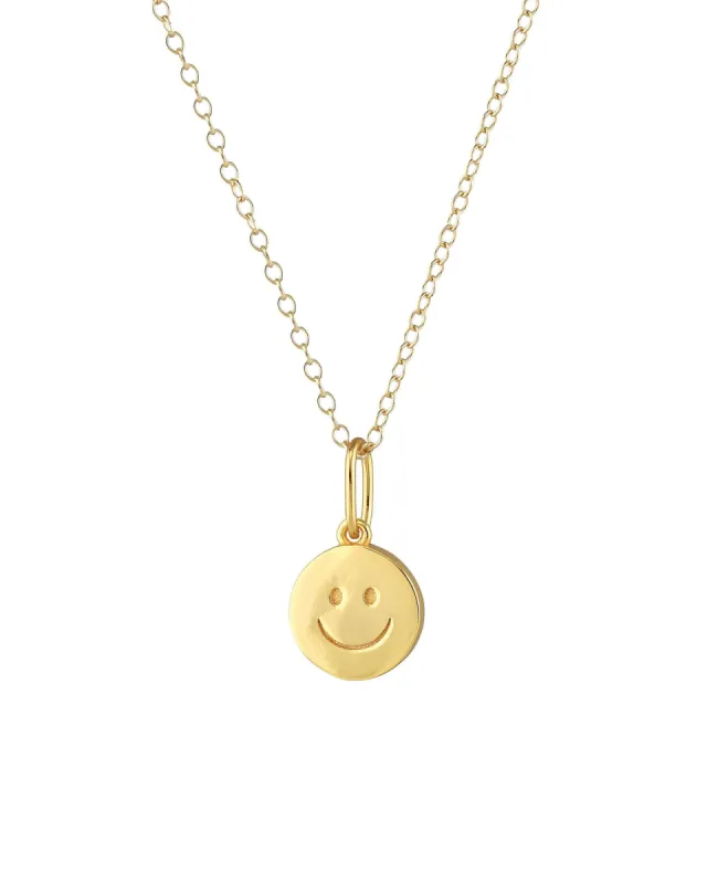 Smiley Face Necklace sold by Blue Ruby