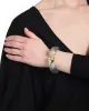 Bonbon Crystal Lucite Hinge Bangle sold by Blue Ruby