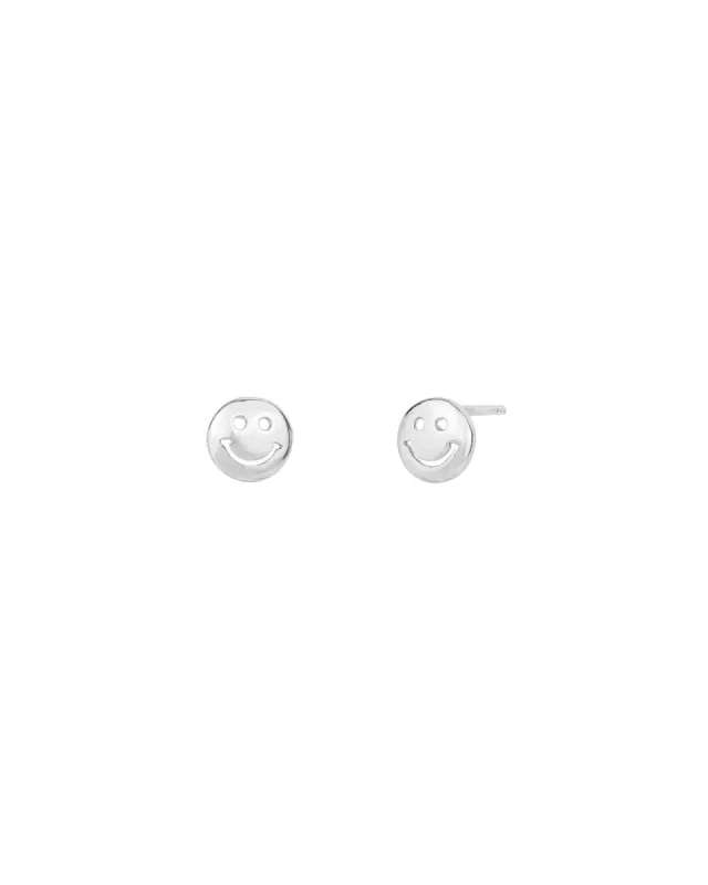 Smiley Face Studs sold by Blue Ruby