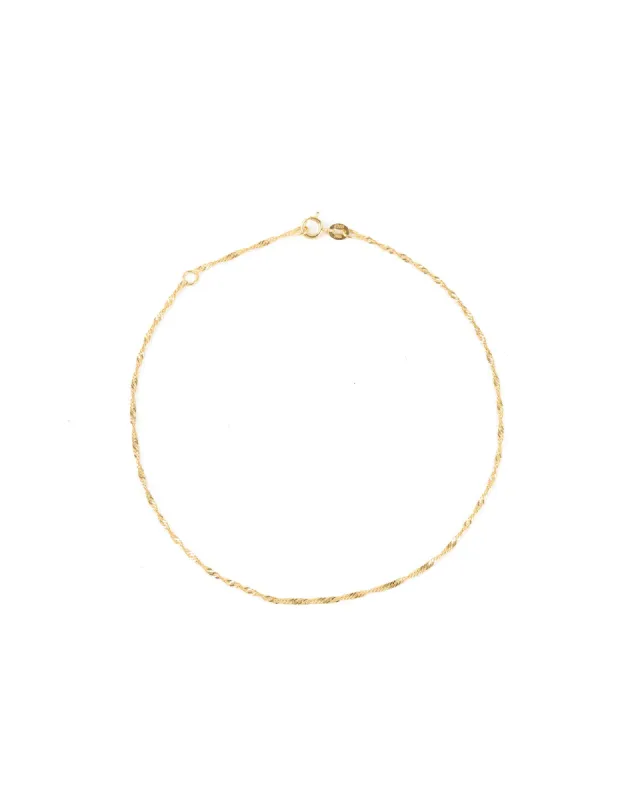 Singapore Anklet sold by Blue Ruby