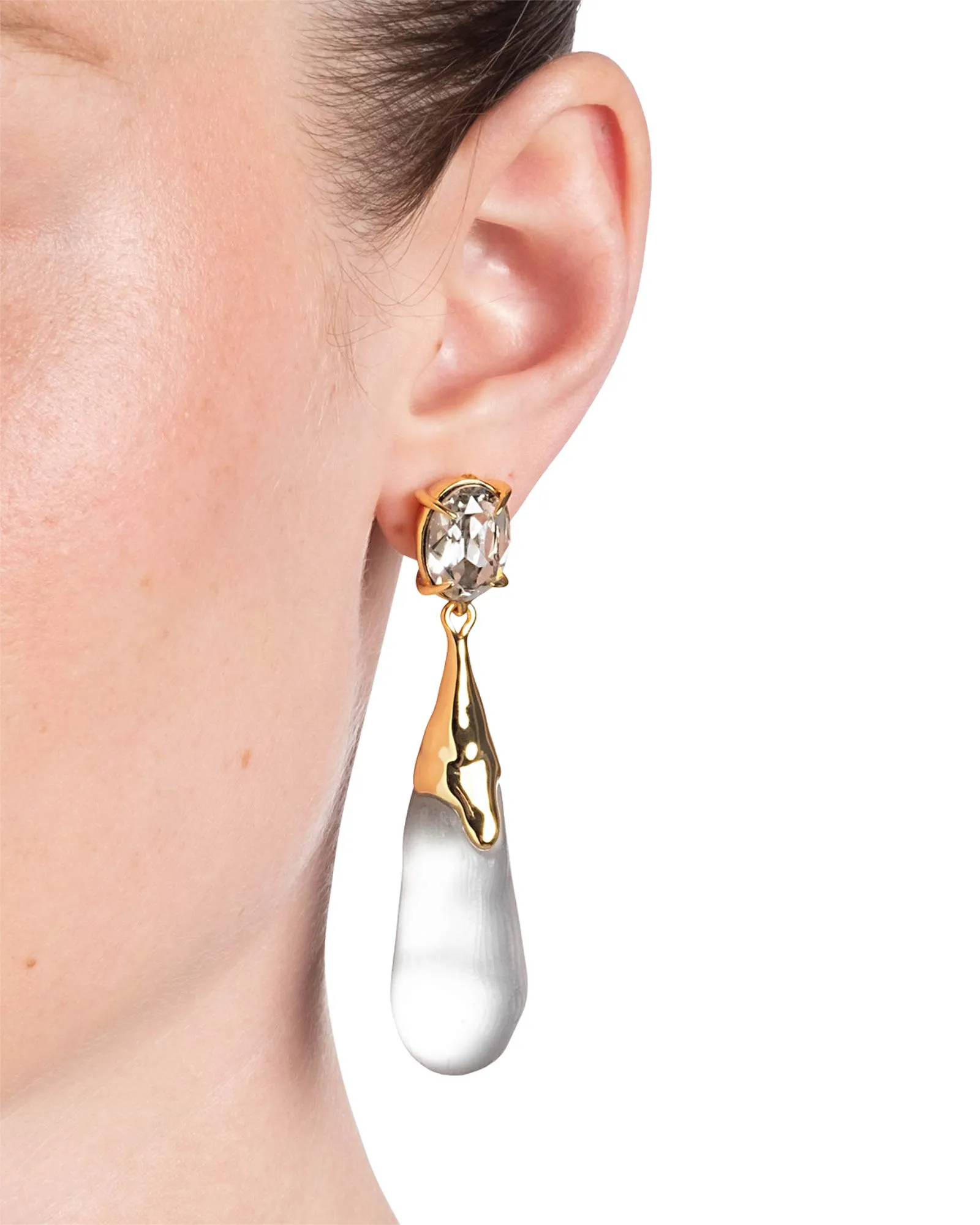 BonBon Crystal Small Teardrop Earrings sold by Blue Ruby product image thumbnail 2