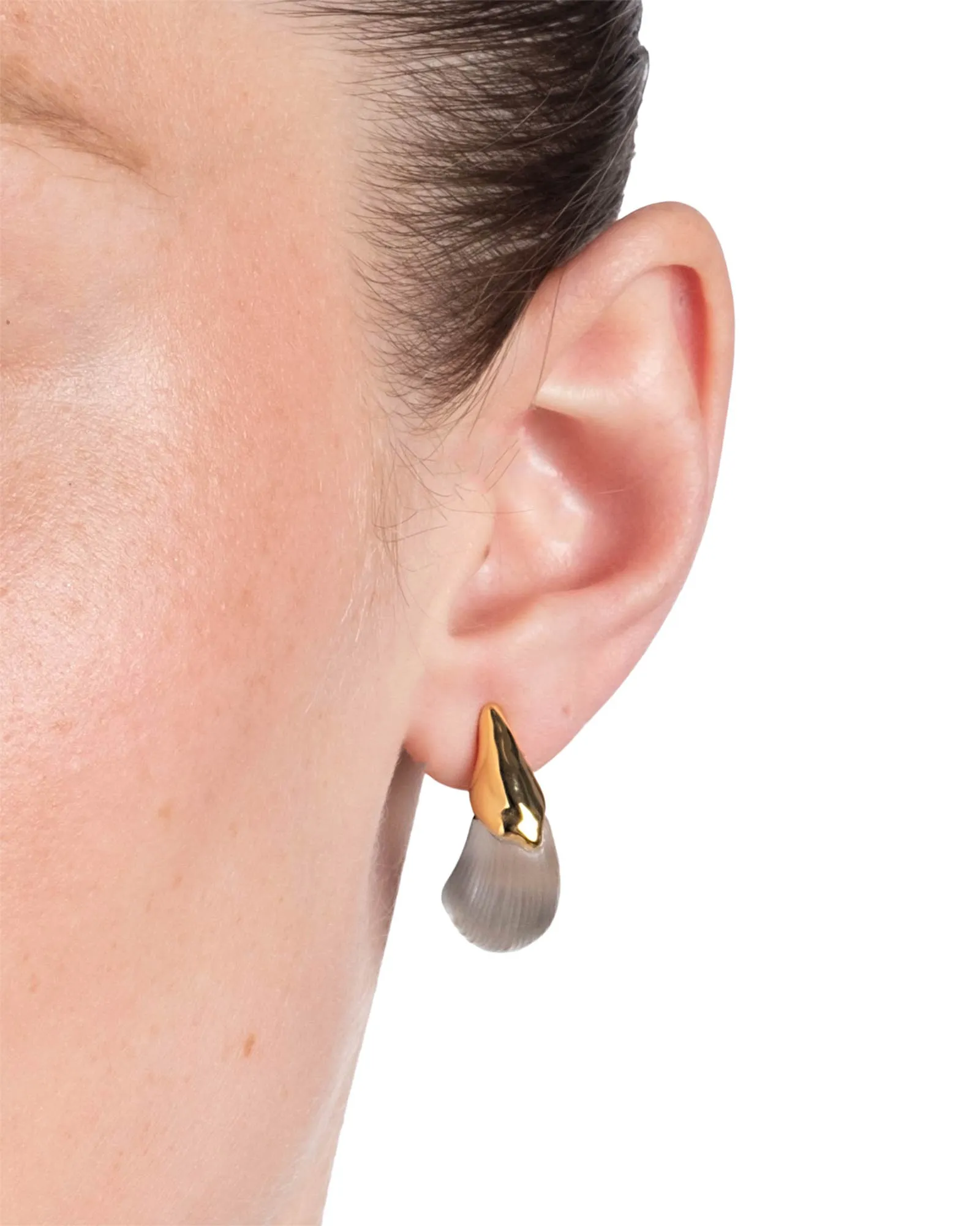 Luminous Lucite Arched Small Post Earrings sold by Blue Ruby product image thumbnail 2