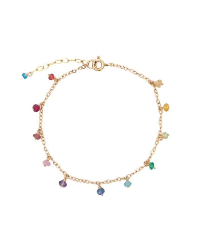 Shaker Mixed Stone Bracelet sold by Blue Ruby