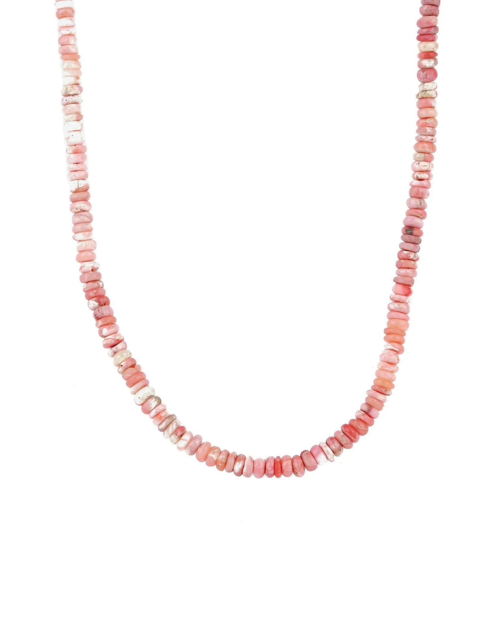 Pink Opal Stone Necklace sold by Blue Ruby