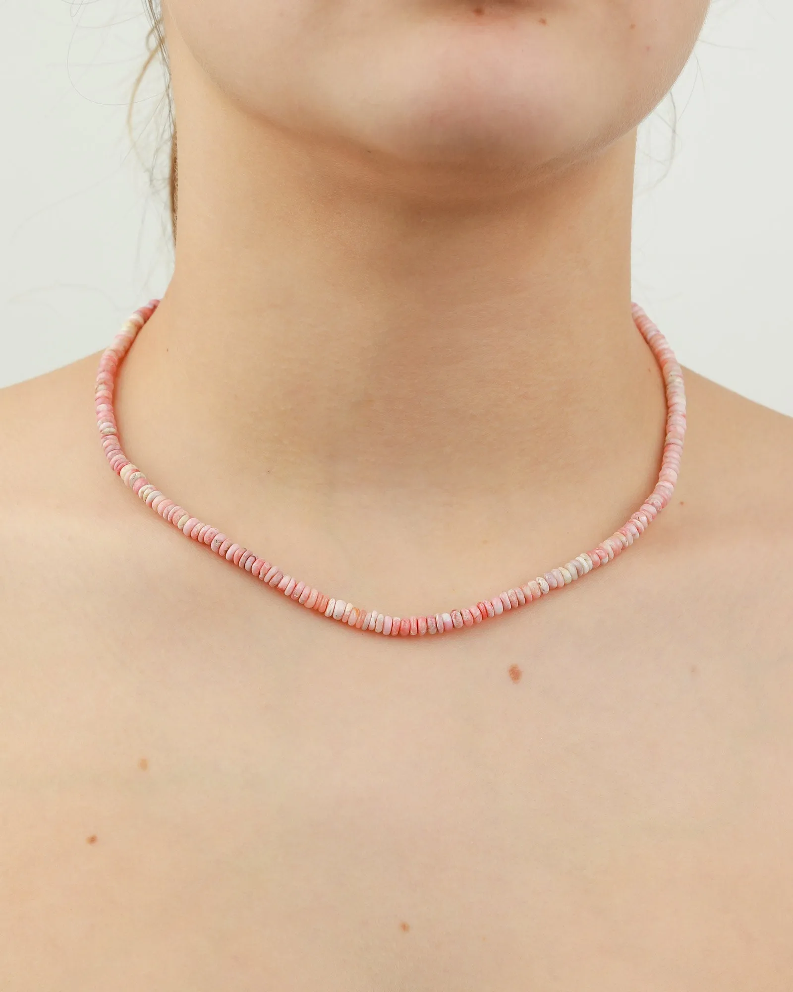 Pink Opal Stone Necklace sold by Blue Ruby product image thumbnail 3