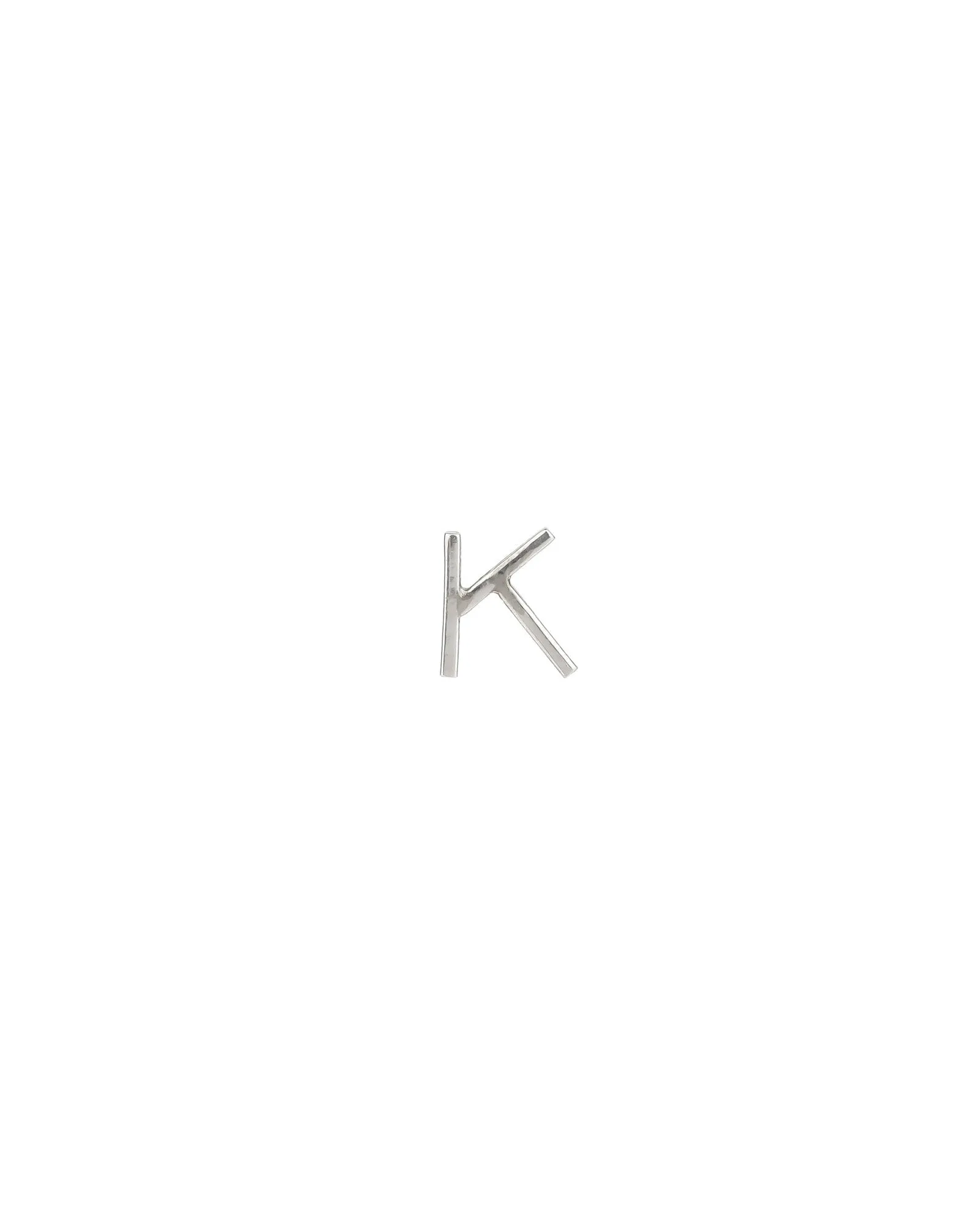 Letter K Stud sold by Blue Ruby
