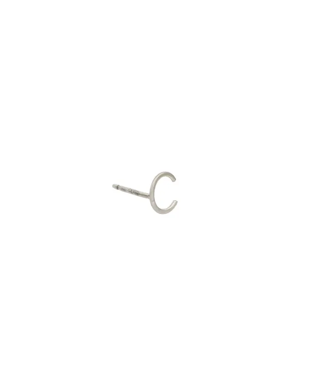 Letter C Stud sold by Blue Ruby