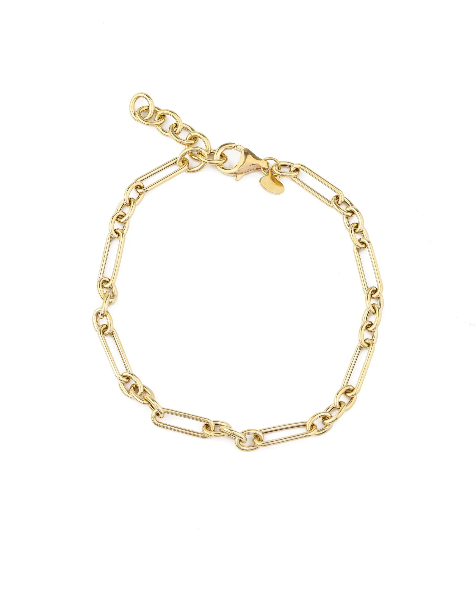 Paperclip Ring Chain Bracelet sold by Blue Ruby