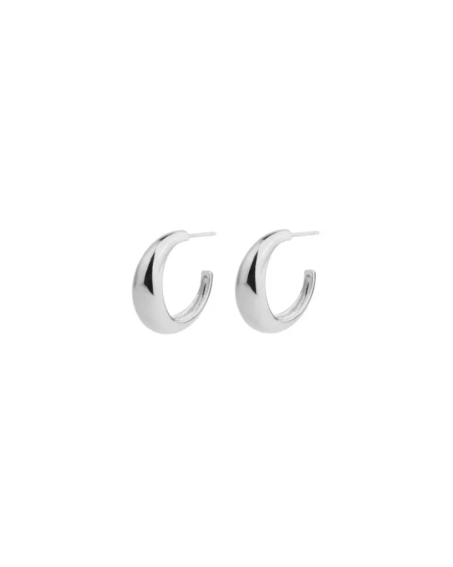 Tapered Hoops | 22mm sold by Blue Ruby