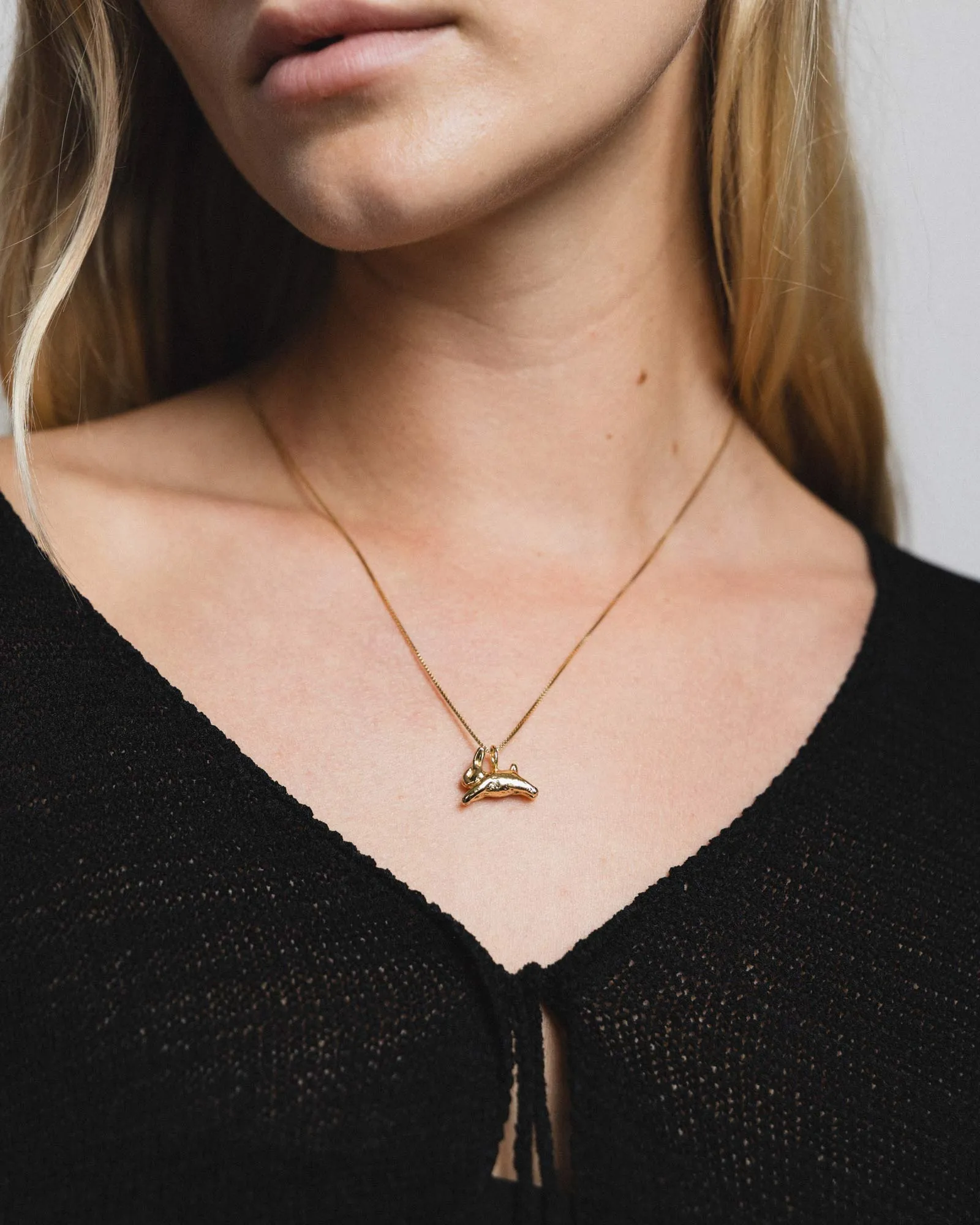 Bunny Charm Necklace sold by Blue Ruby product image thumbnail 2