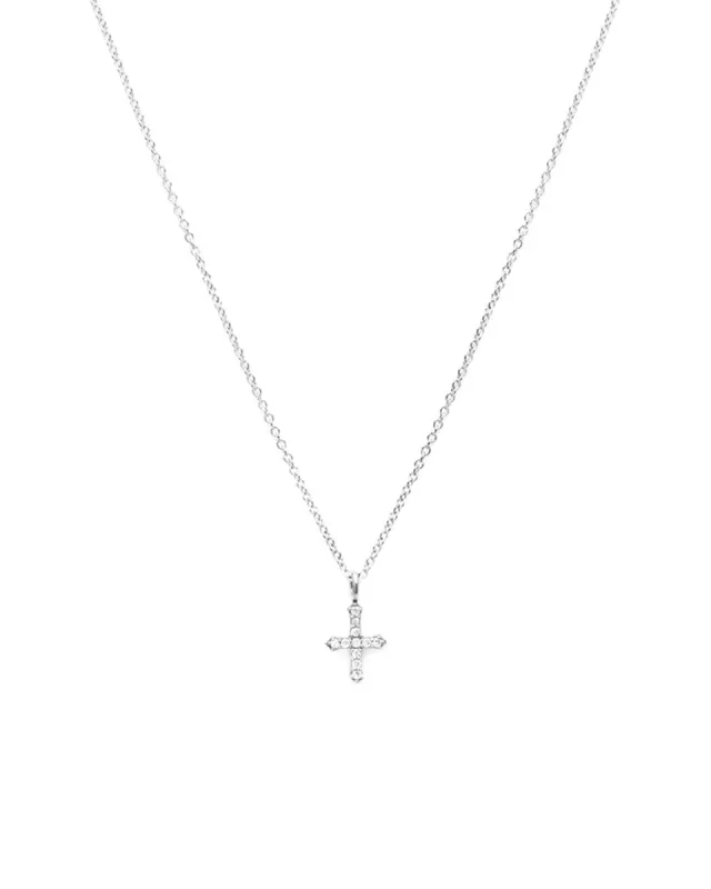 CZ Cross Necklace sold by Blue Ruby