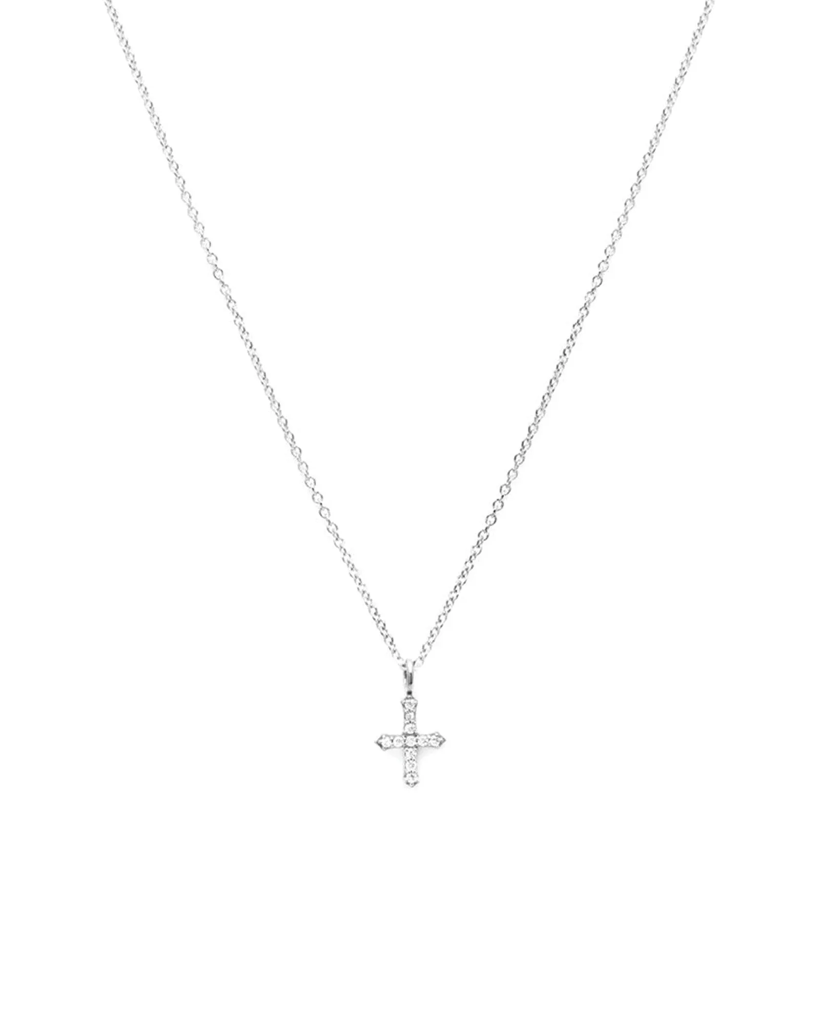 CZ Cross Necklace sold by Blue Ruby