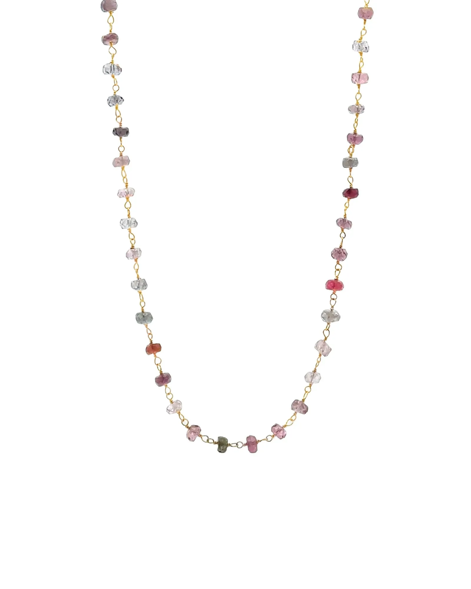 Tourmaline Chain Wrap Necklace sold by Blue Ruby