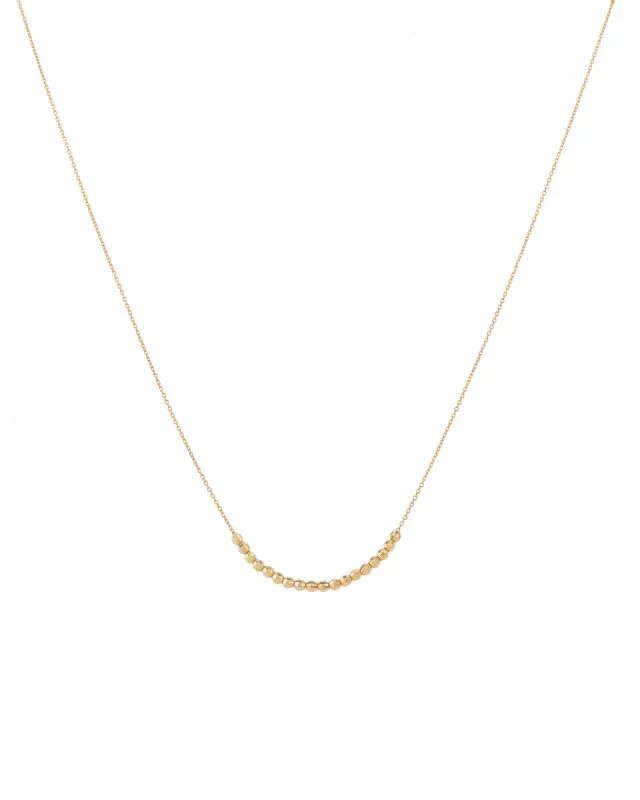 Floating Faceted Beaded Necklace sold by Blue Ruby