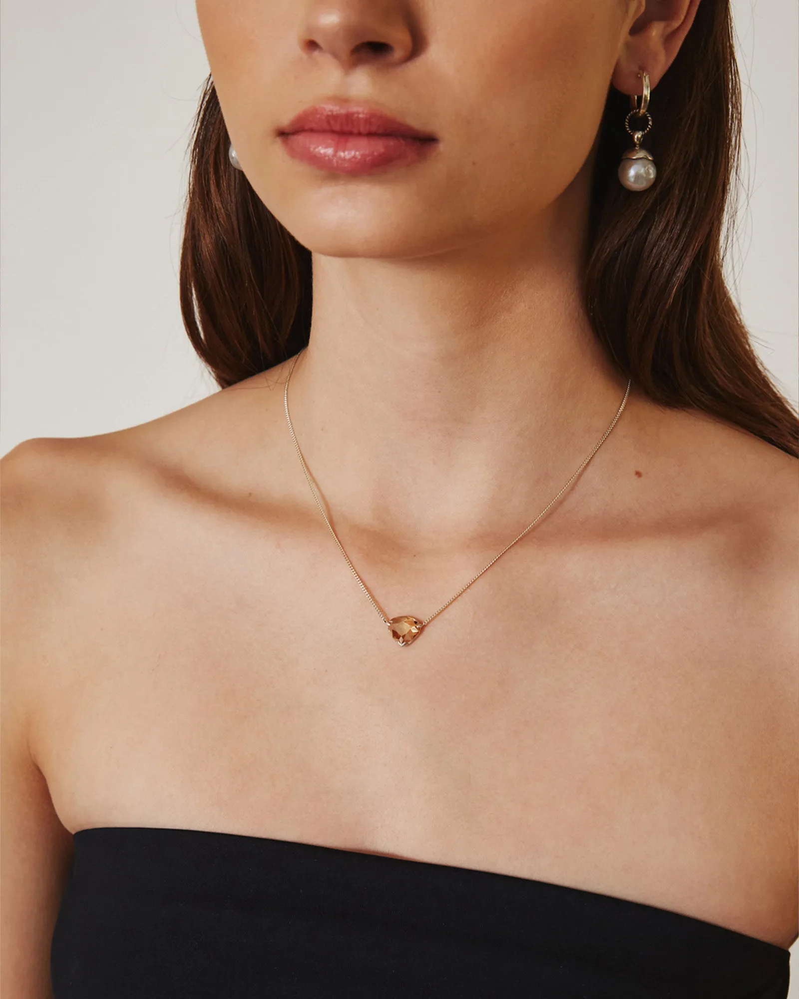 Teardrop Crystal Necklace sold by Blue Ruby product image thumbnail 2