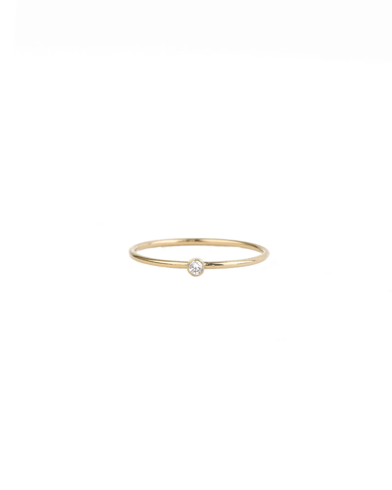 Bezel CZ Ring sold by Blue Ruby