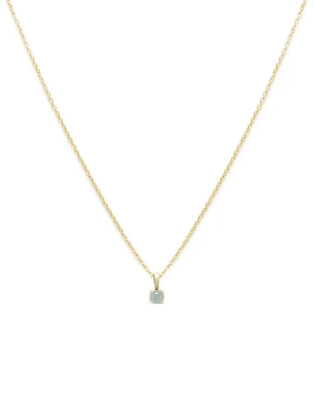 Birthstone Necklace sold by Blue Ruby